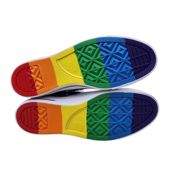 Converse Chuck Taylor All Star Hi Pride Canvas Hi Top Sneakers Unisex - Picture 6 of 9
